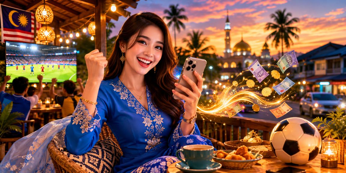 Baccarat bonus cashback promotion during Malaysian festivities in baju kurung
