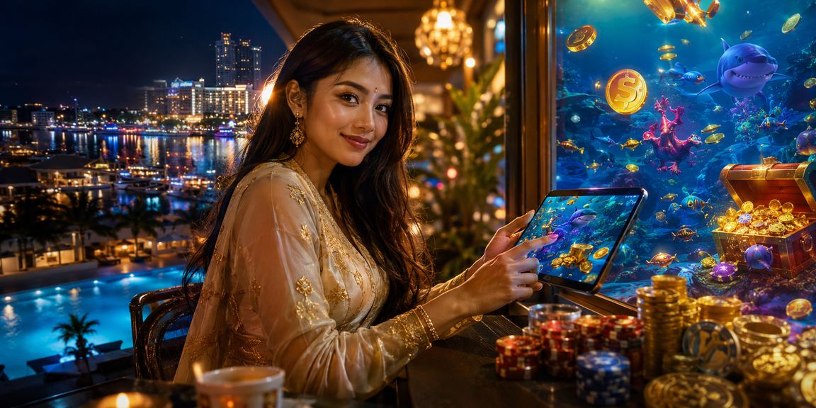 Permainan tembak ikan gaya Melayu Malaysia